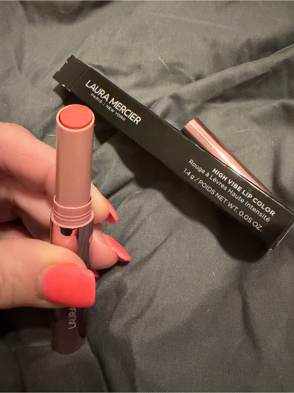 Laura Mercier High Vibe Lip Color - Coral Pink 122 Like
